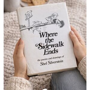Where the Sidewalk Ends Book by Shel Silverstein - Hardback
